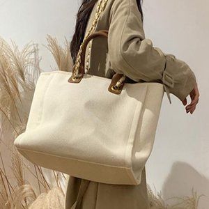 Hand bag single shoulder hand canvas bag